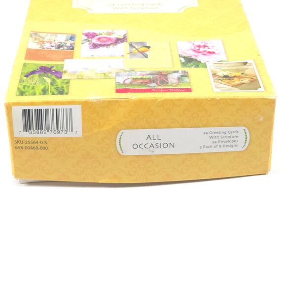 Faithfully Yours Designer Greetings All-Occasion Greeting Cards 24ctNew Open Box - Picture 4 of 16